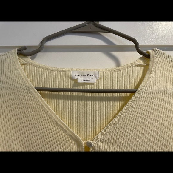 Lovers + Friends Audrey Crop Cardigan size Small NWOT - Picture 2 of 2